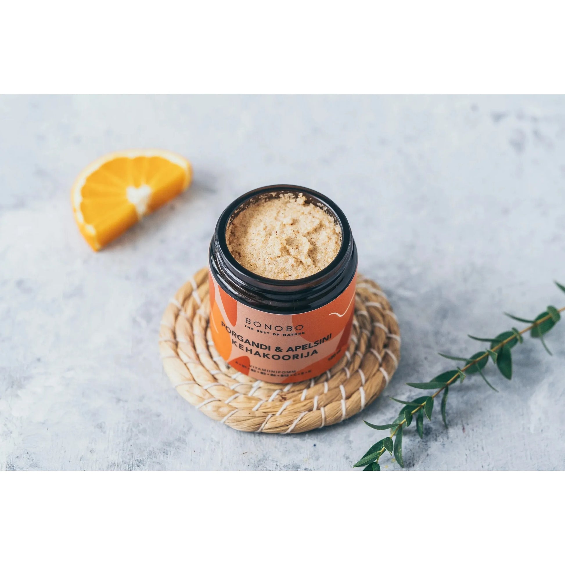 Body Scrub — Orange and Carrot