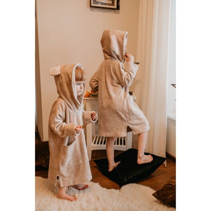 Long-Sleeve Poncho TEDDY - For KIDS (Size 122-150)