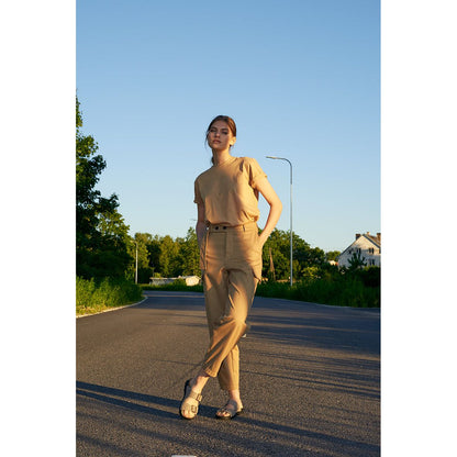 Meeliku Leather Sandals - Grey