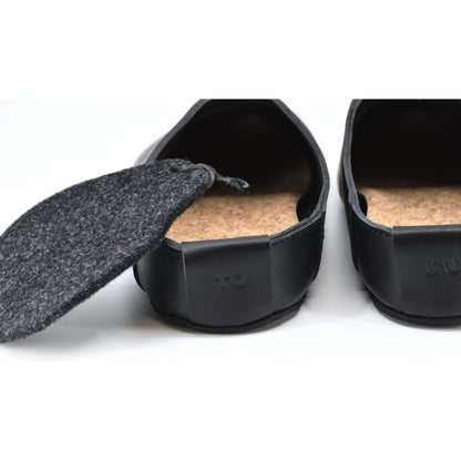 Kyoto Slippers - Black
