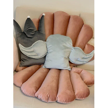 Decorative Cushion "Wings" - Grey - Kotikauppa