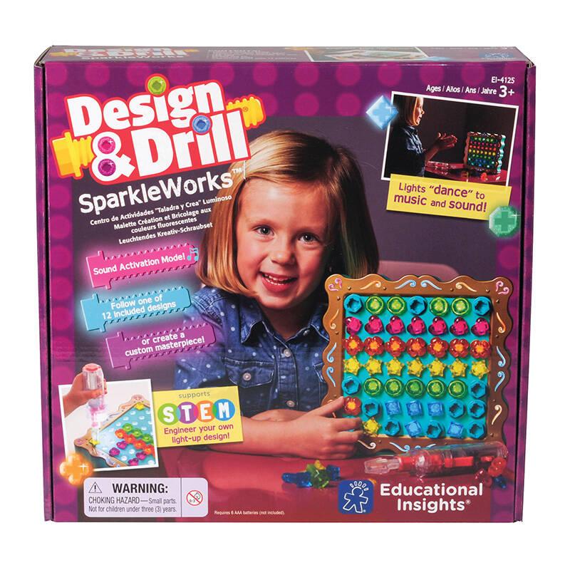Design & Drill SparkleWorks Learning Resources EI-4125 - Kotikauppa