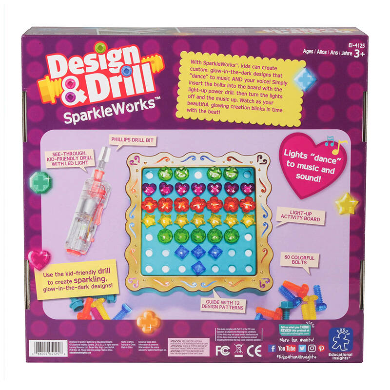 Design & Drill SparkleWorks Learning Resources EI-4125 - Kotikauppa