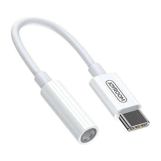 Digital Audio Adapter to USB-C 3.5mm Joyroom SH-C1 (white) - Kotikauppa