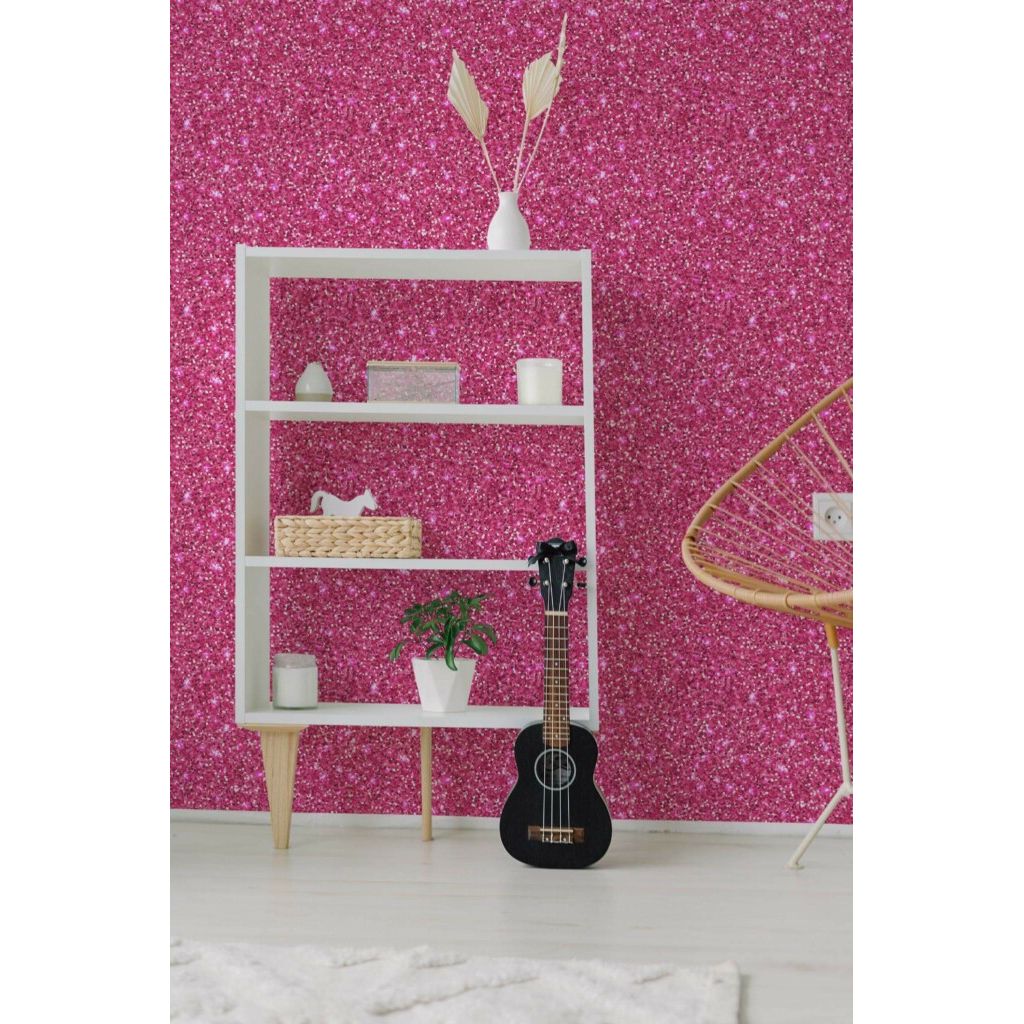 Doll House Glitter Pattern (itseliimautuva) - Kotikauppa