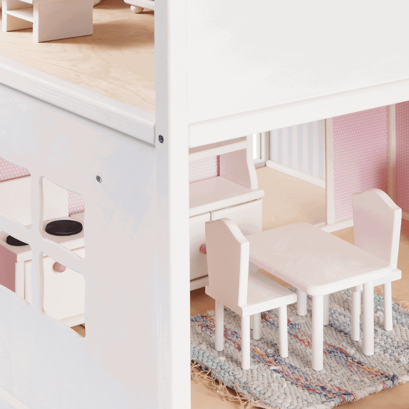 Dollhouse Roosi Villa - White - Kotikauppa