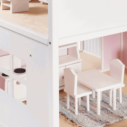 Dollhouse Roosi Villa - White - Kotikauppa