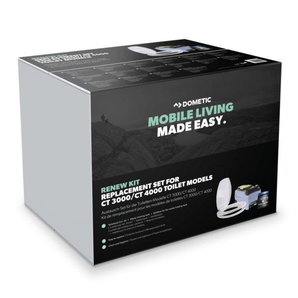 Dometic Renew Kit uudistussarja käymälöihin  CT 3000 ja CT 4000 - Kotikauppa-9600000458-4015704255294