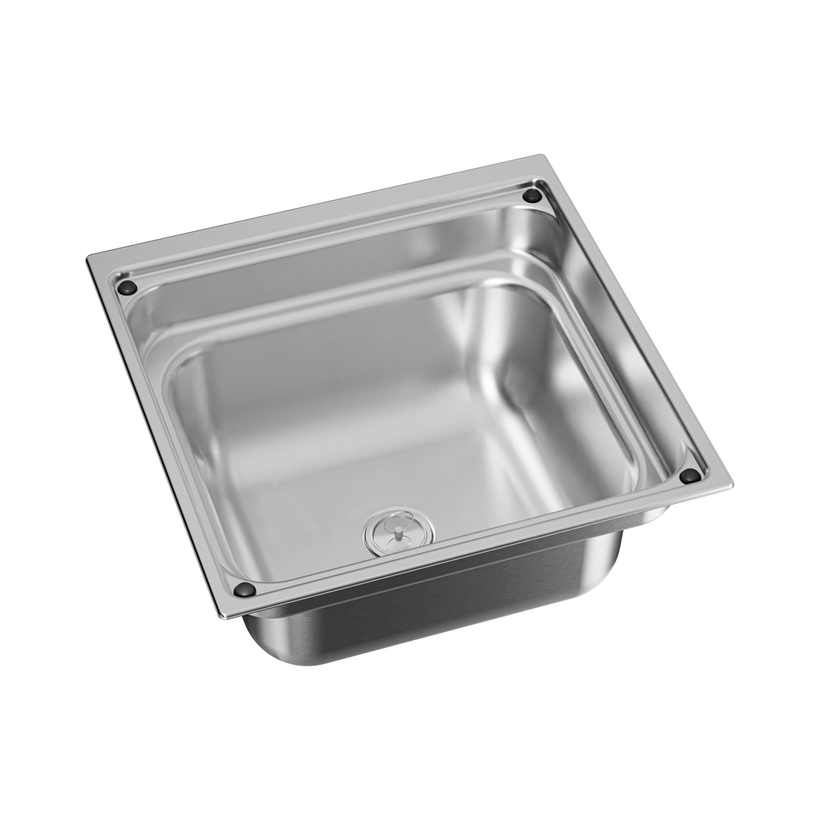 Dometic neliönmuotoinen pesuallas CVS1350 ilman lasikantta 350 x170x350 mm - Kotikauppa