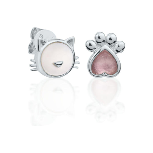 Earrings Kitty - For Kids