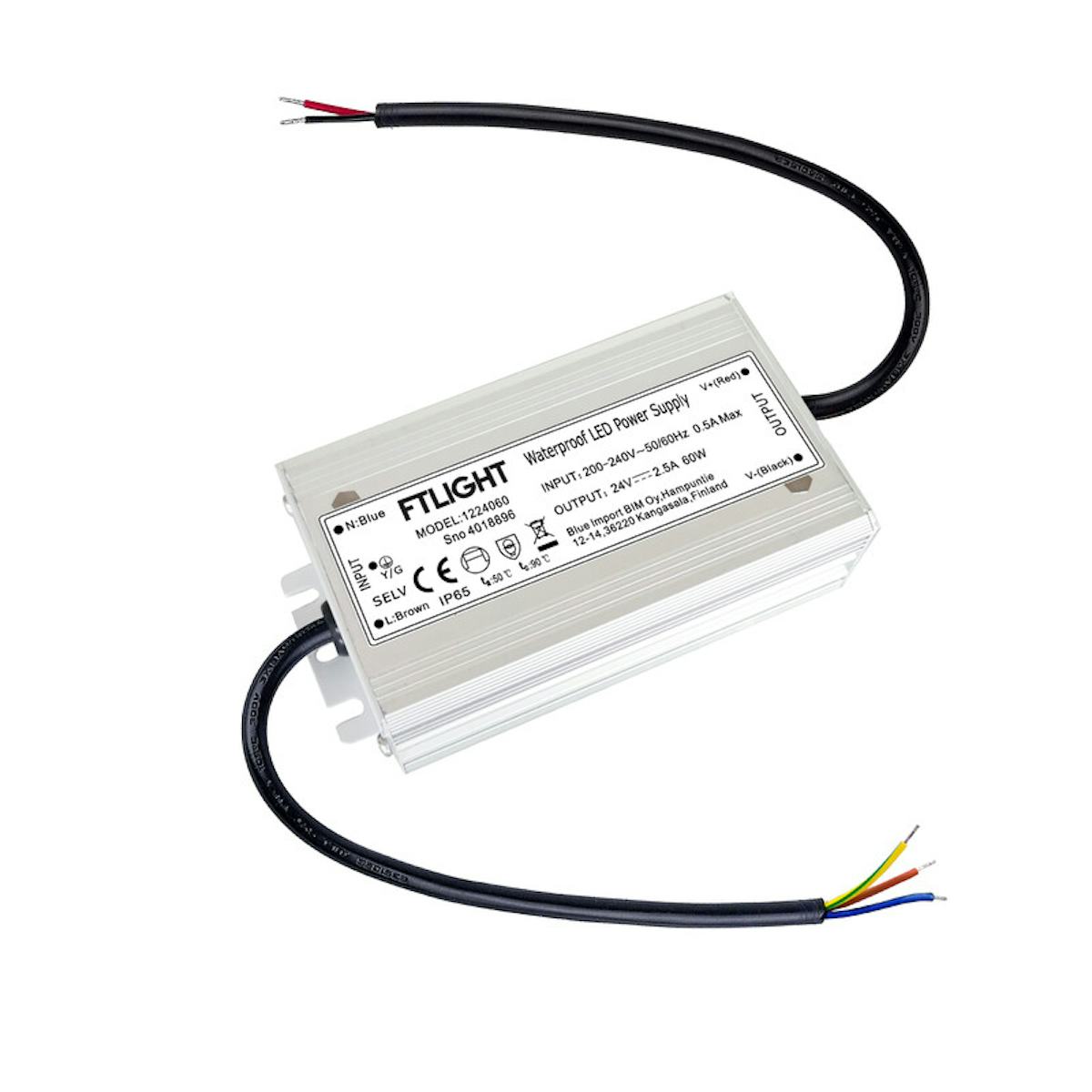 ELEKTRONINEN LIITÄNTÄLAITE 24V, 60W, IP65 | 4018896