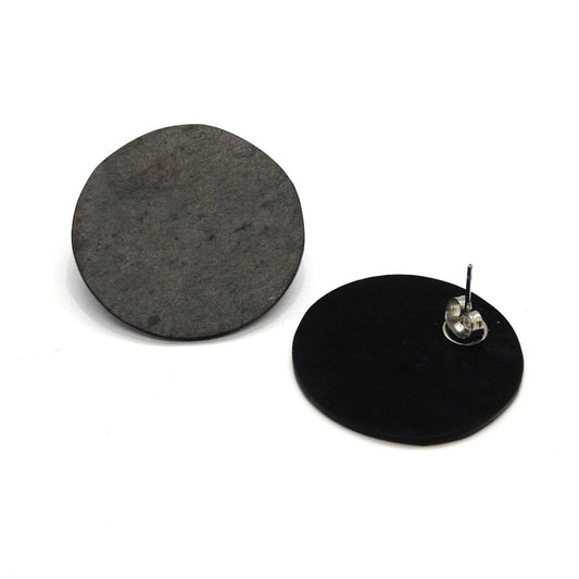Earrings ORBIT - MUST SÜSI - Kotikauppa