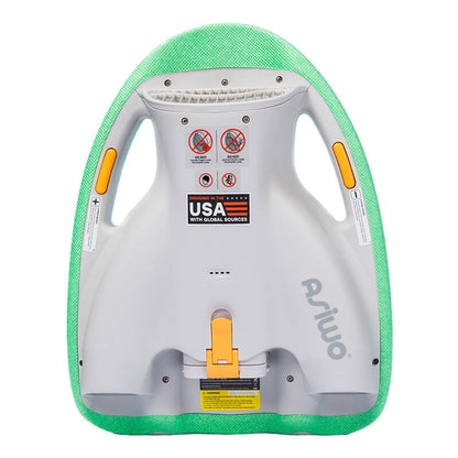 Electric swimming board ASIWO MAKO (green) - Kotikauppa