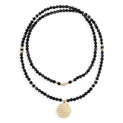 Flower Of Life Bracelet S – Onyx