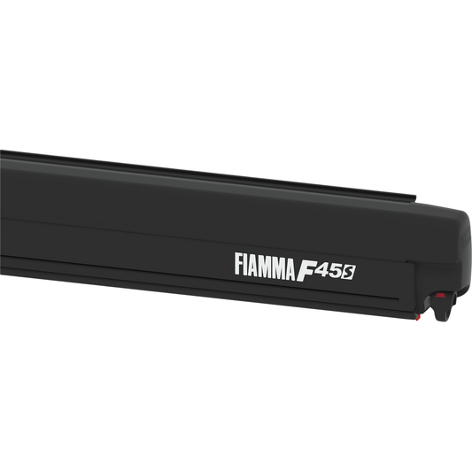 Fiamma F45s seinämarkiisi (musta/harmaa) 1,90 x 1,00 m | 06759M01R