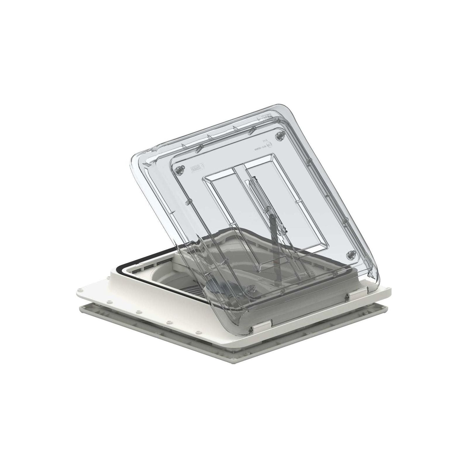 Fiamma Turbo Vent -kattoluukku 40x40 cm kristalli | 03624F02D | Kotikauppa