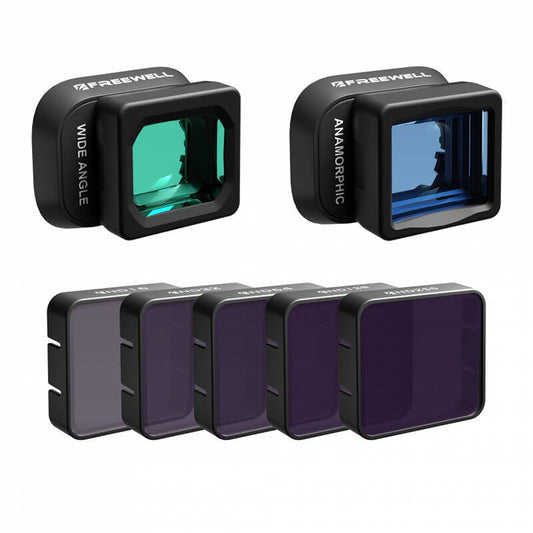 Filter set FREEEWELL wide angle, anamorphic, ND for DJI Mini 4 Pro - Kotikauppa