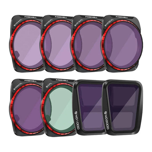Filters Freewell All-Day for DJI Air 3 (8-Pack) - Kotikauppa