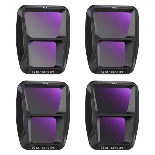 Filters K&F Concept ND (8/16/32/64) Kit for DJI Air 3 - Kotikauppa