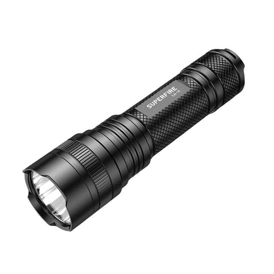 Flashlight Superfire L6-H, 750lm, USB-C - Kotikauppa