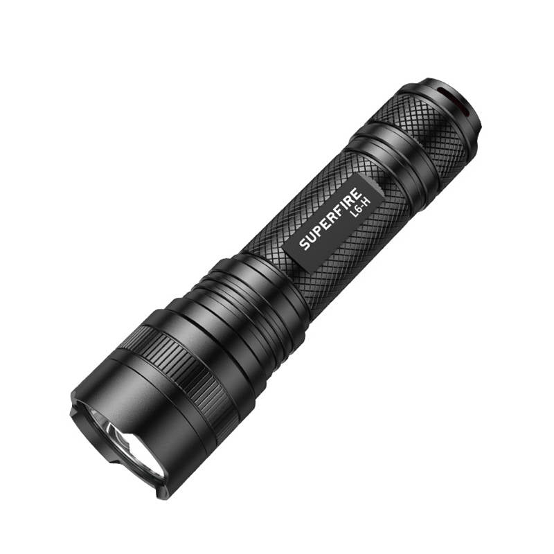 Flashlight Superfire L6-H, 750lm, USB-C - Kotikauppa