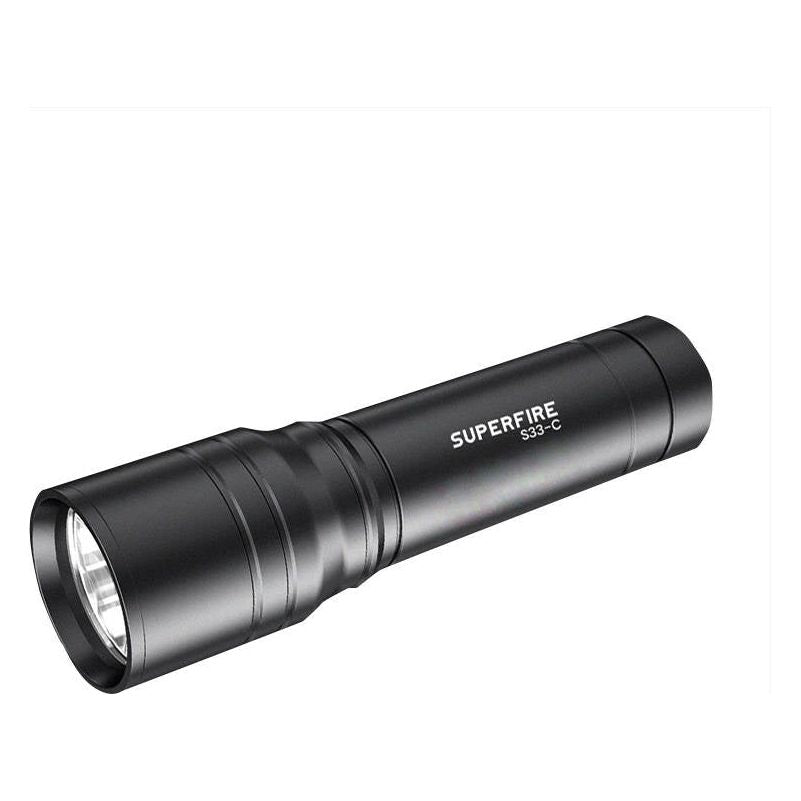 Flashlight Superfire S33-C, 210lm, USB - Kotikauppa