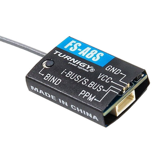 FlySky FS-A8S receiver, 8 channels AFHDS 2A - Kotikauppa