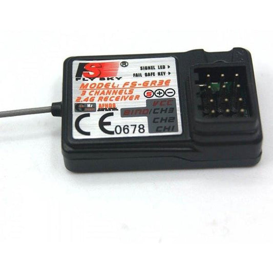 FlySky Receiver FS-GR3E, 3 channels AFHDS - Kotikauppa