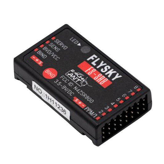 FlySky Receiver FS-SR8, 8 channels AFHDS 3 - Kotikauppa
