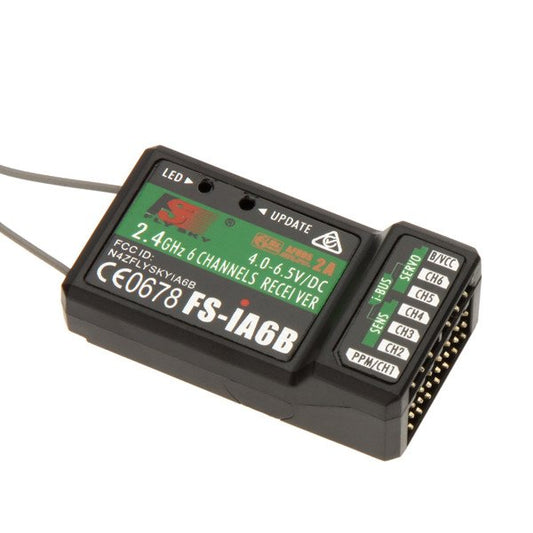 FlySky Receiver FS-iA6B, 6 channels AFHDS 2A - Kotikauppa