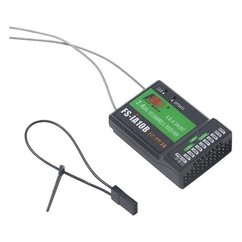 FlySky kit FS-i6X transmitter + iA10B receiver, 10 channels AFHDS 2A. - Kotikauppa