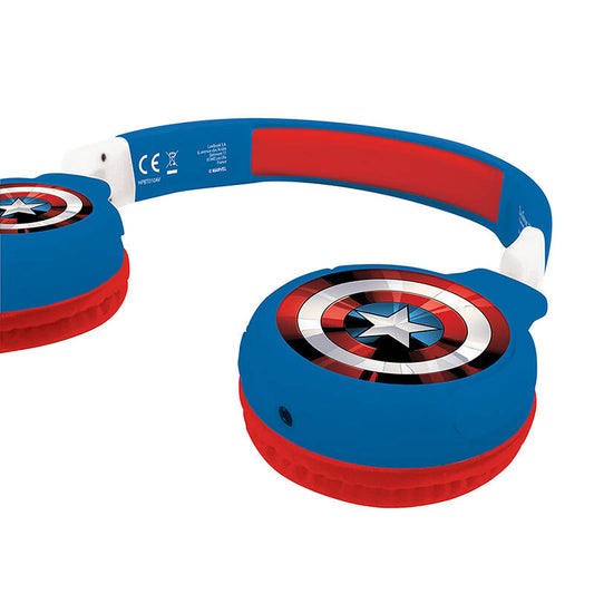 Foldable headphones 2 in 1 Avengers Lexibook - Kotikauppa