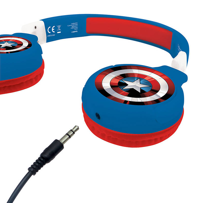 Foldable headphones 2 in 1 Avengers Lexibook - Kotikauppa