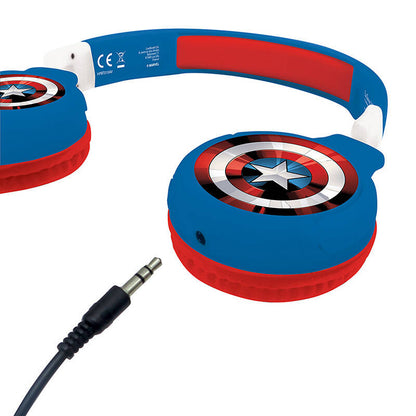 Foldable headphones 2 in 1 Avengers Lexibook - Kotikauppa