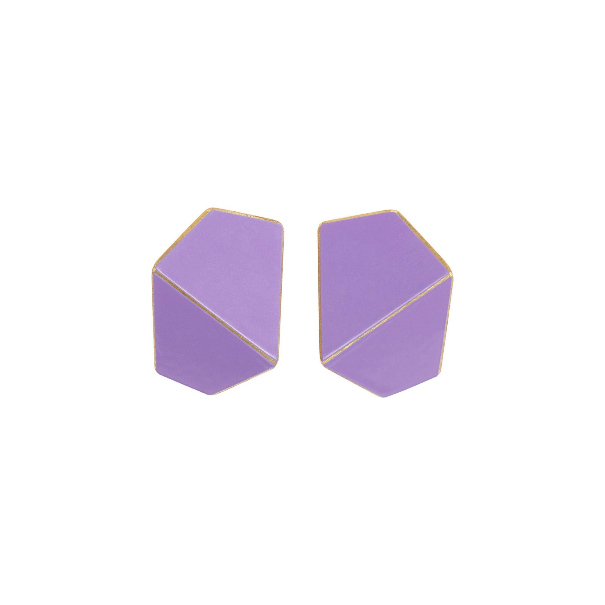 Folded Wide Earrings