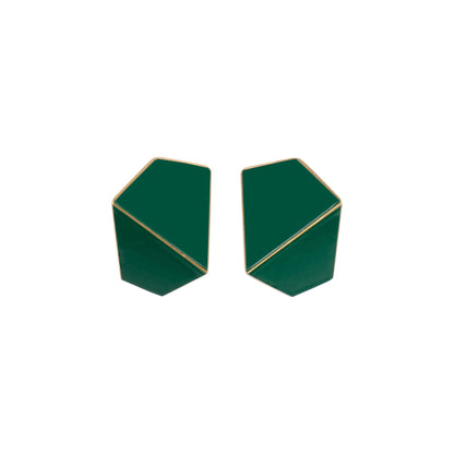 Folded Wide Earrings