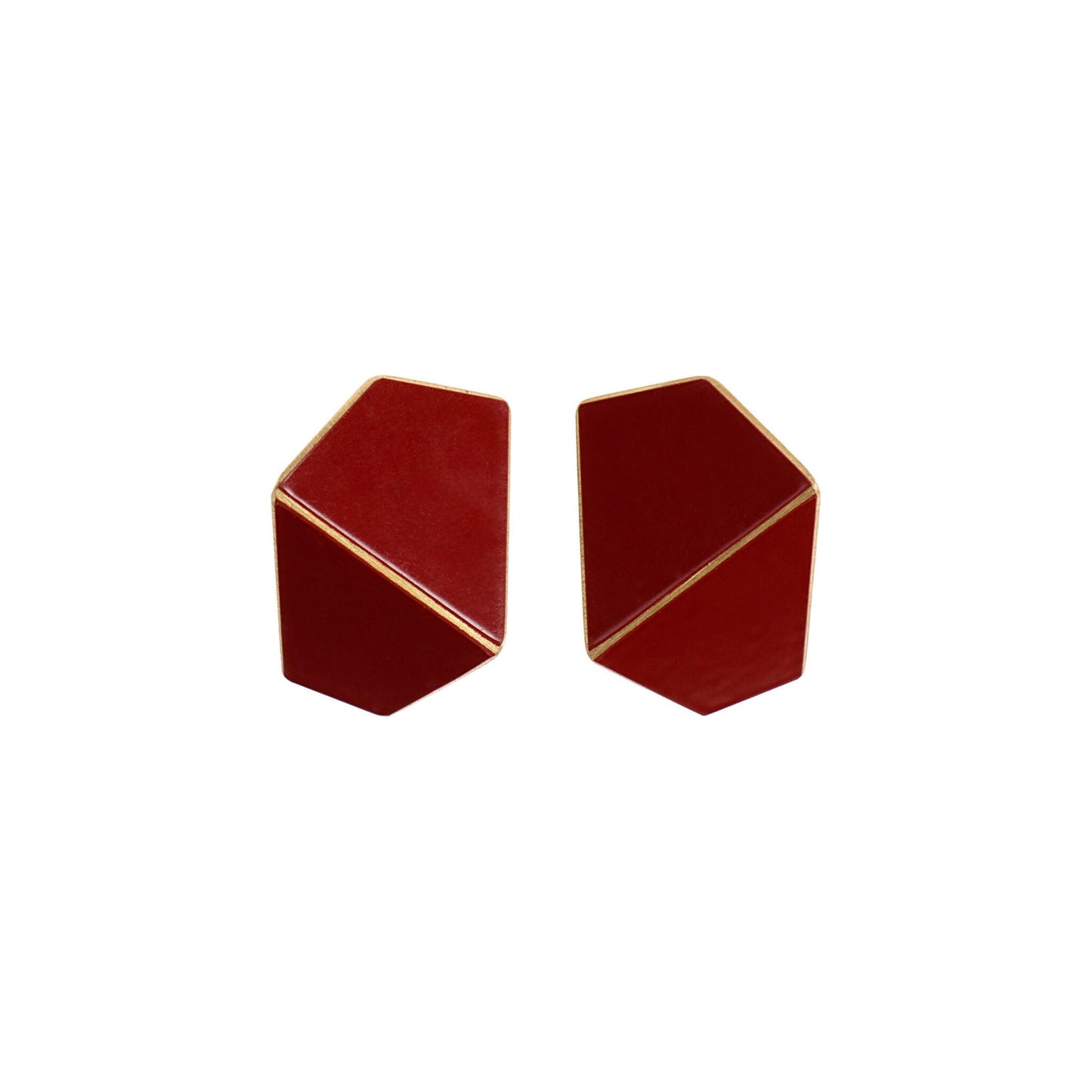 Folded Wide Earrings