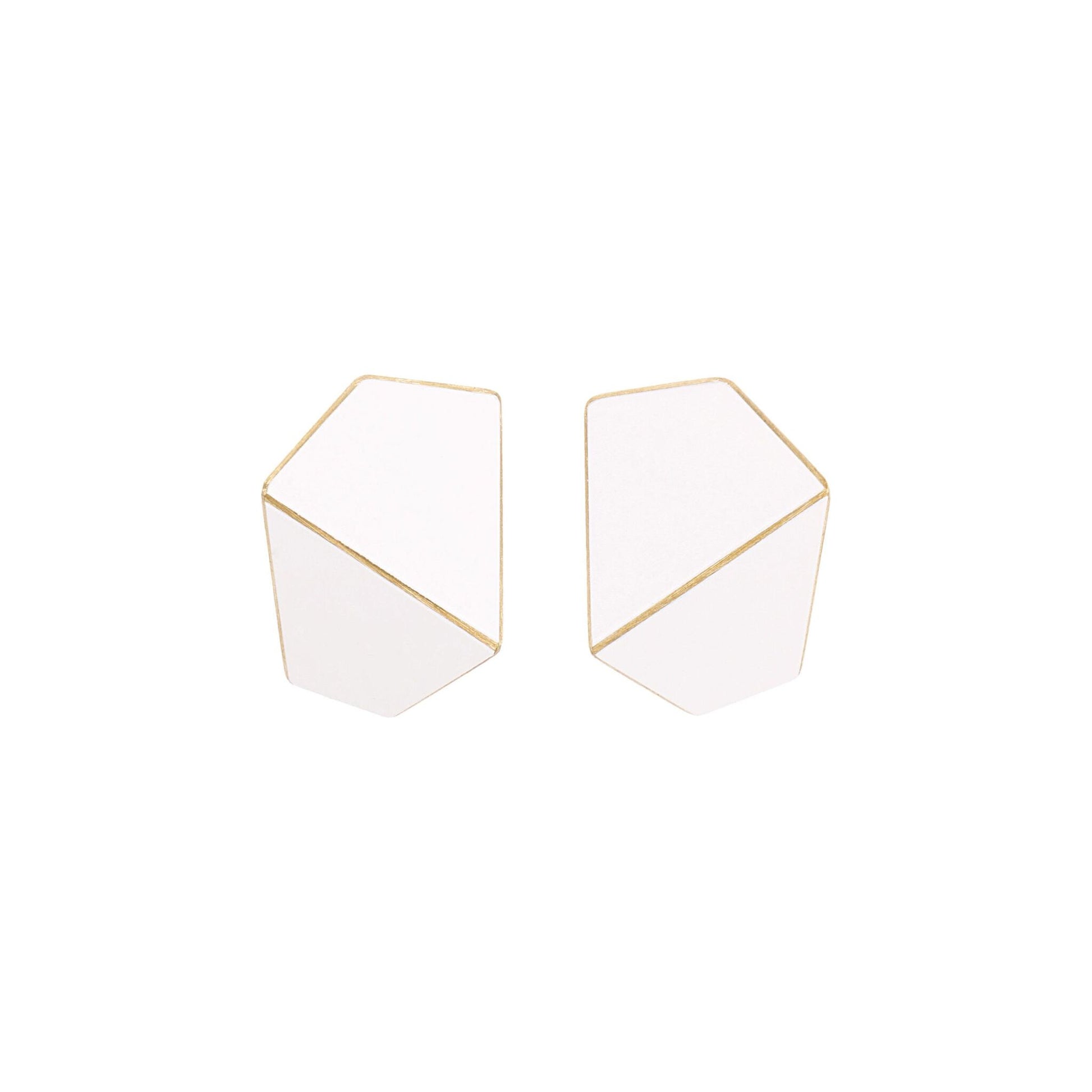 Folded Wide Earrings