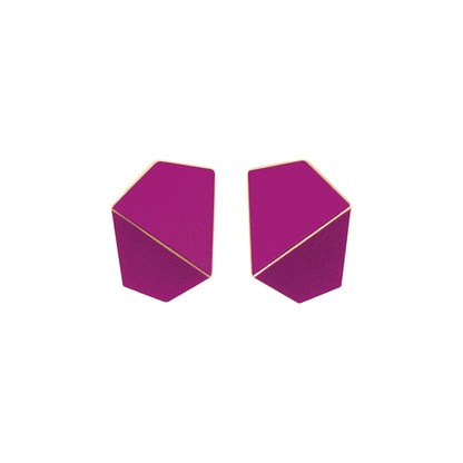 Folded Wide Earrings
