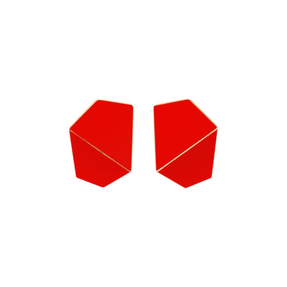 Folded Wide Earrings