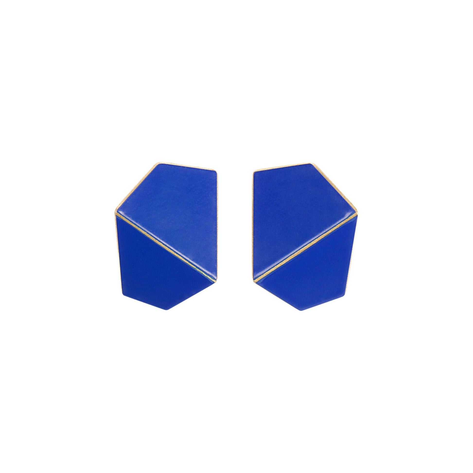 Folded Wide Earrings