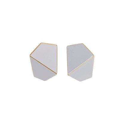 Folded Wide Earrings