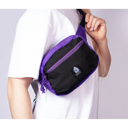 The Groke Retro Waist Bag - Black