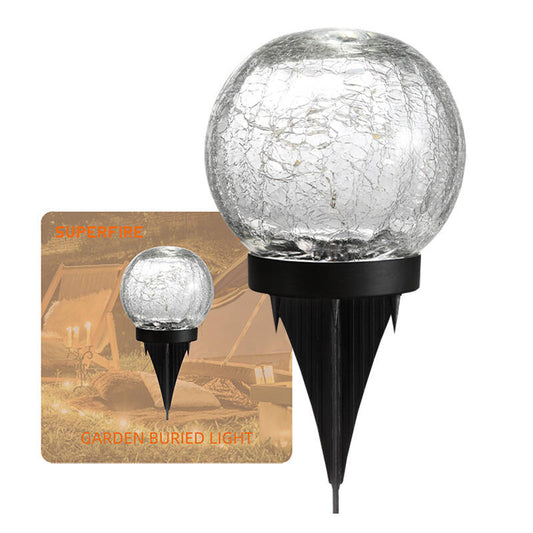 Garden solar lamp Superfire FF16-A, 600mAh - Kotikauppa