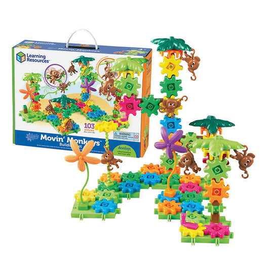 Gears! Movin’ Monkeys Building Set Learning Resources LER 9119 - Kotikauppa