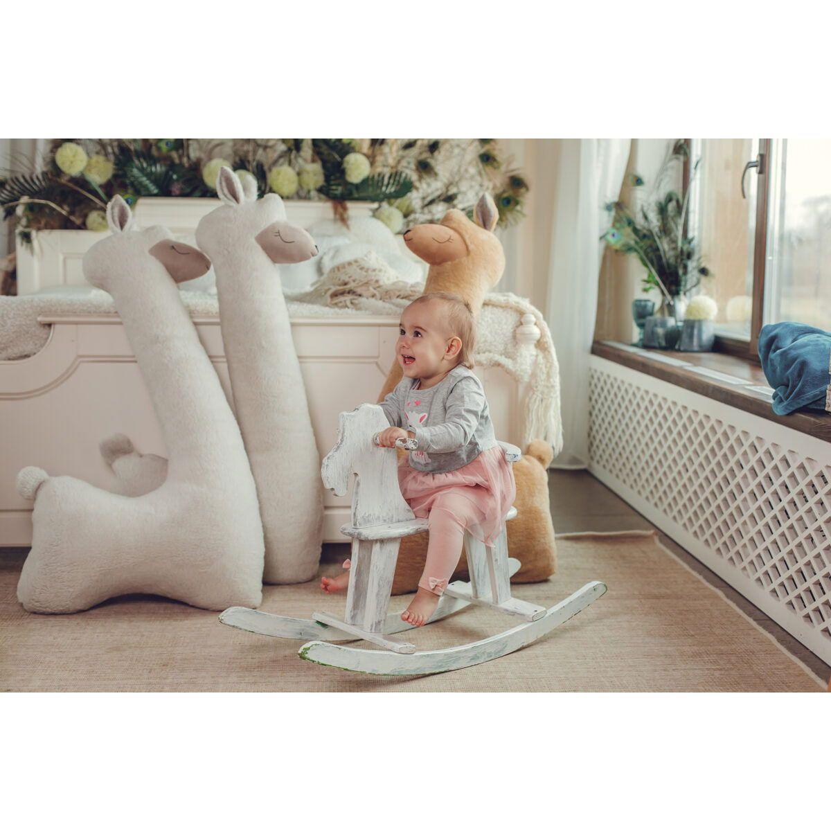 Giant Plush Toy Alpaca - Beige - Kotikauppa