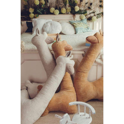 Giant Plush Toy Alpaca - Rust - Kotikauppa
