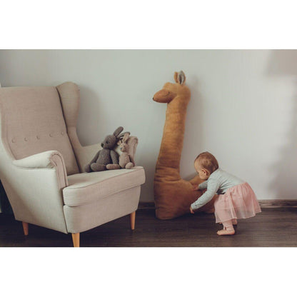 Giant Plush Toy Alpaca - Rust - Kotikauppa