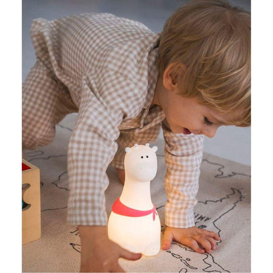 Giraffe Silicone Lamp - White - Kotikauppa