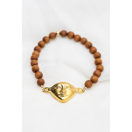 Hathor Harmony Bracelet - Sandalwood